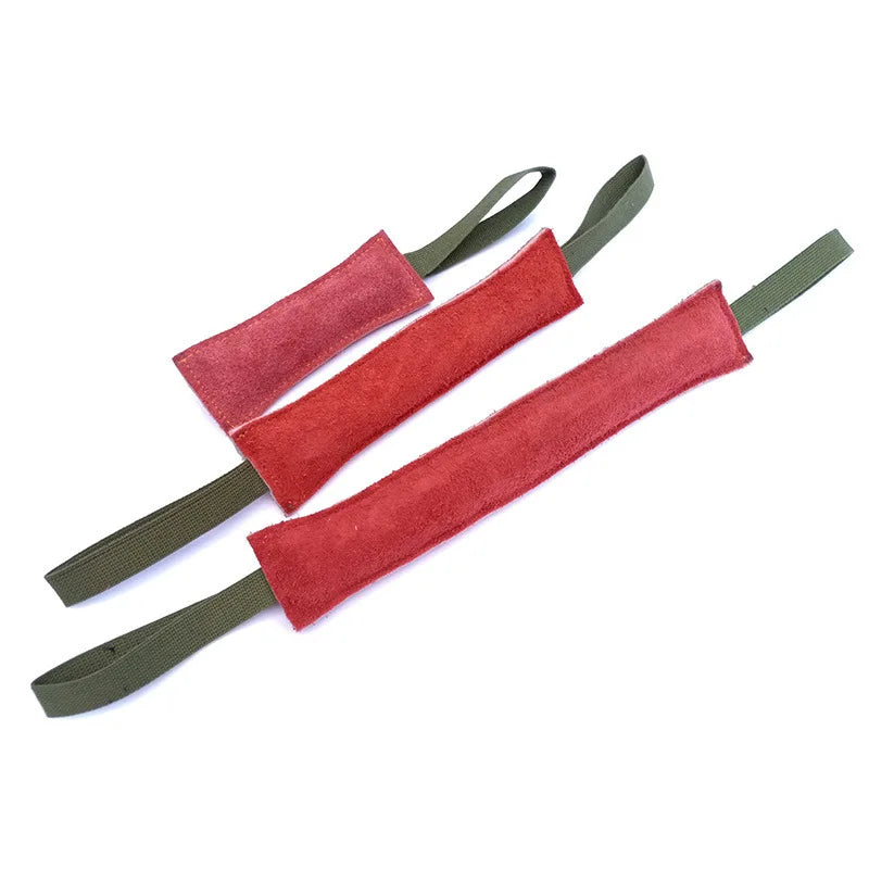 High Toughness Cowhide Bite Stick Pets Training Roll Puppy Interactive Chew Toys Equipment Dog Toys Equipment Bite Pet Supplies