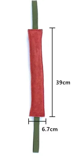High Toughness Cowhide Bite Stick Pets Training Roll Puppy Interactive Chew Toys Equipment Dog Toys Equipment Bite Pet Supplies