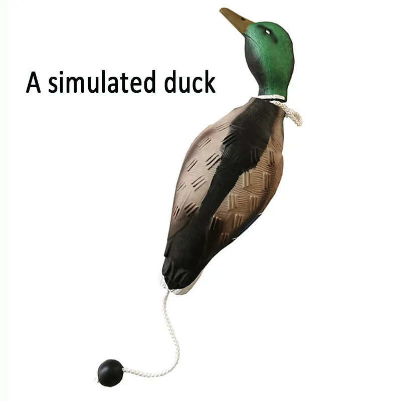 Pet Dog Training Fake Duck The Bird Dummy Teaches Mallard Waterfowl Game Retrieval Duck Bite Chewing Toys Perfect Size For All