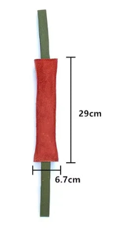 High Toughness Cowhide Bite Stick Pets Training Roll Puppy Interactive Chew Toys Equipment Dog Toys Equipment Bite Pet Supplies